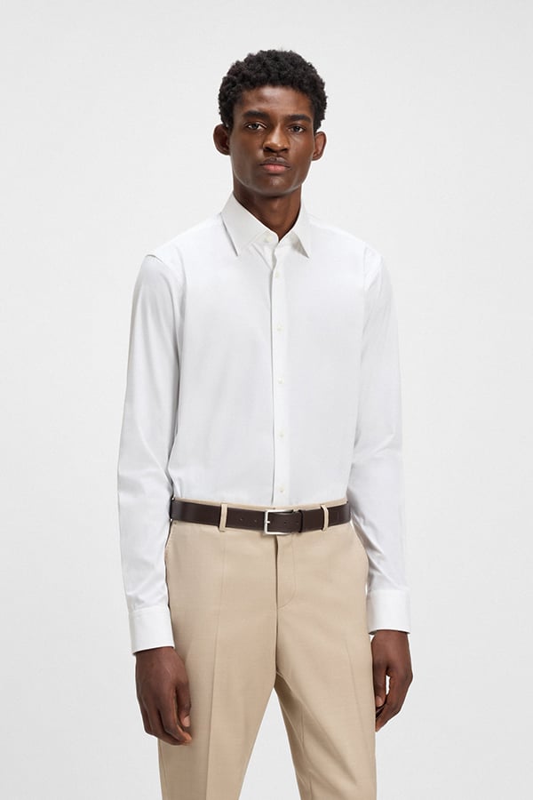 ΠΟΥΚΑΜΙΣΟ BOSS - 100 ΛΕΥΚΟ